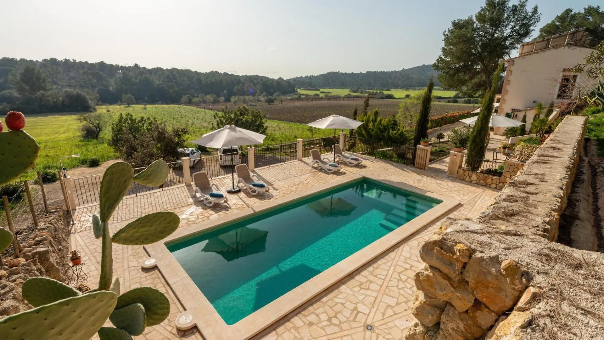 Villa Eco Finca Can Alegria With Pool - Happy Rentals Llucmajor